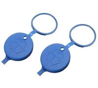 XUBOR Automotive Wiper Cap Windshield Washer Fluid Cap, for Citrn, for C4 C5(BLACK 2pcs)