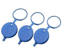 XUBOR Automotive Wiper Cap Windshield Washer Fluid Cap, for Citrn, for C4 C5(BLACK 3pcs)