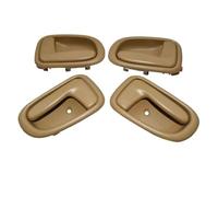 XUBOR Car Beige Inside Door Handle Left/Right 1993-1997, for Corolla, 1.8L 69206-12130 69205-12130 6920612130 6920512130 Car Interior Door Handle(2 Left and 2 Right Beige)
