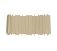 XUBOR Car Center Console Cover, for, E46 3 Series 1998-2005 51167038333 Cup Holder Plate Sliding Roller Blind Inner Indoor cup holder for car Dashboard Roller Blind(Beige)