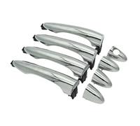 XUBOR Car Chrome Outside Door Handle, for Kia, Sportage 2011-2016 82661-3W000 826513W010 826613W010 83651-3W000 826523W010 83661-3W000 Car Interior Door Handle(A Set 4 Side Chrome)
