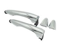 XUBOR Car Chrome Outside Door Handle, for Kia, Sportage 2011-2016 82661-3W000 826513W010 826613W010 83651-3W000 826523W010 83661-3W000 Car Interior Door Handle(Rear Left and Right Chrome)