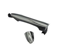 XUBOR Car Chrome Outside Exterior Door Handle, for Kia, Picanto Morning 2011 2012-2016 82651-1Y000 82661-1Y000 83651-1Y000 83661-1Y000 Car Interior Door Handle(Rear Left and Right Chrome)