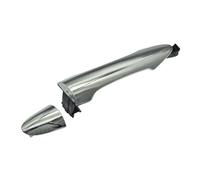 XUBOR Car Chrome Outside Exterior Door Handle, for Kia, Picanto Morning 2011 2012-2016 82651-1Y000 82661-1Y000 83651-1Y000 83661-1Y000 Car Interior Door Handle(Rear Right Chrome)