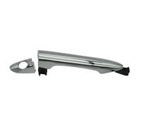XUBOR Car Chrome Outside Exterior Door Handle, for Kia, Picanto Morning 2011 2012-2016 82651-1Y000 82661-1Y000 83651-1Y000 83661-1Y000 Car Interior Door Handle(Front Right Chrome)