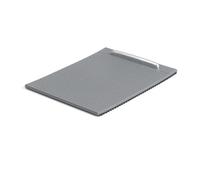 XUBOR Car Front Center Console Cover, for Volkswagen, for VW, For Magotan B6 B7/, for Passat, CC 2008-2016 Sliding Shutters Cup Holder Roller Blind cup holder for car Dashboard Roller Blind(Grey)