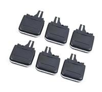 XUBOR Car Front Rear Air Vent Central AC Vent Grille Slider Outlet Tab Clip, for CAYENNE, 2010-2016 Car Air Vent Clip(BLACK Onecolor)