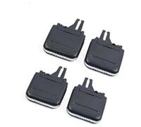 XUBOR Car Front Rear Air Vent Central AC Vent Grille Slider Outlet Tab Clip, for CAYENNE, 2010-2016 Car Air Vent Clip(BLACK Rear right)