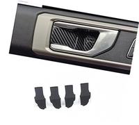 XUBOR Car Inner Interior Door Handle Accessories, for Ford, for Explorer 2020 2021 2022 Side Pull Bowl Cover Trim Door Handle Frame Trim(Black 1)