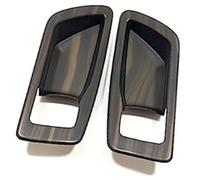 XUBOR Car Inner Interior Door Handle Accessories, for Toyota, for Sienna Xl40 2021 2022, for Bezel Cover Sticker Gate Bowl Frame Trim Decoration Door Handle Frame Trim(Black 3)