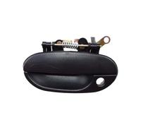 XUBOR Car Inside/Outside Black Door Handles, for Accent 1.5L 8265022000CA 8266022000CA 8365022000 8366022000 1995-1999 Car Interior Door Handle(Black Front Left)