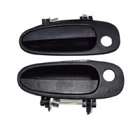 XUBOR Car Inside/Outside Door Handles 6920612130 6920512130, for Corolla, Prizm 69220-12160 69210-12160 69230-12140 69240-12140 Car Interior Door Handle(Black Front Left Right)