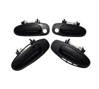 XUBOR Car Inside/Outside Door Handles 6920612130 6920512130, for Corolla, Prizm 69220-12160 69210-12160 69230-12140 69240-12140 Car Interior Door Handle(Black Outside 4 Sides)