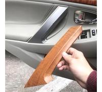 XUBOR Car Interior Mouldings, for Toyota, for Camry 2006 2007 2008 2009 2010 2011 Abs Plastic Door Handle Pull Cover Trim Protective Panel Frame Door Handle Frame Trim(Black Set Mahoganytexture)