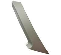 XUBOR Car Interior Mouldings, for Toyota, for Camry 2006 2007 2008 2009 2010 2011 Abs Plastic Door Handle Pull Cover Trim Protective Panel Frame Door Handle Frame Trim(Black Front Right Silver)