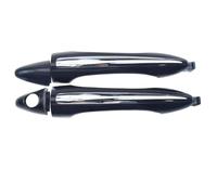 XUBOR Car Outer Exterior Door Handle Front Rear Left Right, for Kia, Forte Cerato 2014-2018 82651A7020 82651A7011 82651A7010 82651A7030 Car Interior Door Handle(Black Front Left Right)