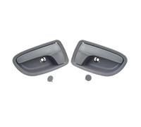 XUBOR Car Outside/Inside Door Handle 82610FD000 82620FD000, for Kia, for Rio 1.6L 82660FD010 82650FD010 83660FD010 83650FD010 2003-2005 Car Interior Door Handle(Black Inner Left Right Gray)
