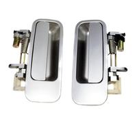 XUBOR Car Outside Outer Door Handle Silver 69220-AA010 69210-AA010, for Camry, 69230-AA010 69240-AA010 1997 1998 1999 2000-2001 Car Interior Door Handle(Rear Left and Right Silver)