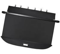 XUBOR Car Parcel Shelf, for Toyota, for Highlander 2008-2013 Retractable Trunk Cargo Cover Rack Anti-Peeping Shield Privacy Auto Accessories Trunk Storage Bracke(Black Manual Tailgate)