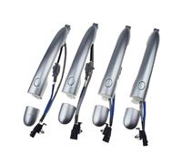 XUBOR Car Silver Outer Outside Door Handles, for Koleos, 2009-2018 80640-JY01B 80640-JY01A 80647-JY01A 80647JY01A Car Interior Door Handle(A Set 4pcs Silver)