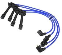 XUBOR Car Spark Plug Coil Wires Ignition Coil Harness Cable 6.8mm, for Mazda, 626 V 1998-2002 No.FSD718140B Pack of 4 Ignition Wire