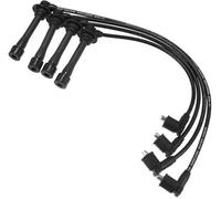 XUBOR Car Spark Plug Coil Wires Ignition Coil Harness Cable 7mm, for Kia, Rio 2001-2005 1.5L 1.6L L4 No.0K30F18140/27400-2X140 Pack of 4 Ignition Wire