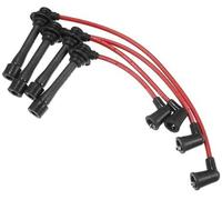 XUBOR Car Spark Plug Coil Wires Ignition Coil Harness Cable 7mm, for Mazda, for Miata 1990-1997 1999-2000 1.6L 1.8L No.BPE818140A/B61P18140B Pack of 4 Ignition Wire