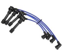 XUBOR Car Spark Plug Coil Wires Ignition Coil Harness Cable 7mm, for Mazda, Miata 1990-1997 1999-2000 1.6L 1.8L No.BPE818140A/B61P18140C Pack of 4 Ignition Wire
