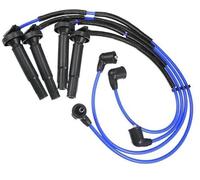 XUBOR Car Spark Plug Coil Wires Ignition Coil Harness Cable, for Subaru, forester, Legacy Impreza 2.5L 2005-2011 No.22454-AA140/22451-AA940 Pack of 4 Ignition Wire