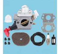 XUBOR Carburetor Carb, for, FS50 FS56 FS40 FS70 FC56 FC70,for Zama, C1MS267A Air Filter Fuel Line Spark Plug Primer Bulb Lawn Mower Spark Plug