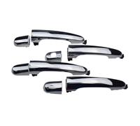 XUBOR Chrome Exterior Door Handle Front Rear Left Right, for Kia, for Sorento, 826512P010,826522P020,826522P030,836522P010,826511U010 2011-2015 Car Interior Door Handle(A Set 4 Side Chrome)