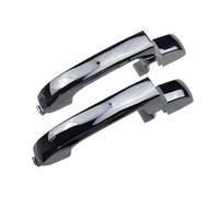 XUBOR Chrome Exterior Door Handle Front Rear Left Right, for Veracruz, Ix55 2007-2012 3.8L 826513J010,82651-3J010 Car Interior Door Handle(Pair Rear Chrome)