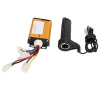 XUBOR Electric Bike Controller 36V 1000W Good Heat Dissipation Motor Speed Controller with Throttle Grip Kit, for All DC Motors Electric Scooter Controller