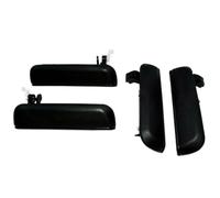 XUBOR Exterior Door Handle Front Rear Left Right, for Tercel, 1995 1996 1997-1999 692400A010,69230-0A010,69210-0A010,69220-0A010 Car Interior Door Handle(Black A Set 4 Sides)