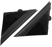 XUBOR Exterior Mirror Cover Assembly For Gloss Black Door Mirror Flag Cover, for FIAT 500 1SH17KX7AA 1SH16KXAA