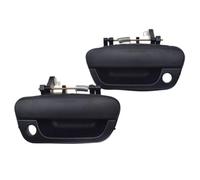 XUBOR Exterior Outer Door Handle Black Front Rear Left Right, for Chevrolet Spark 95964944 95964943 95987921 95987920 2013-2015 Car Interior Door Handle(Black Front Left Right)