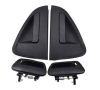 XUBOR Exterior Outer Door Handle Black Front Rear Left Right, for Chevrolet Spark 95964944 95964943 95987921 95987920 2013-2015 Car Interior Door Handle(Black A Set 4 Side)