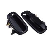 XUBOR Exterior Outside Door Handle Front Rear Left Right, for Camry, 1992-1996 69240-33010,69230-33010,69220-33020 69210-33010 Car Interior Door Handle(Black Front Left and Right)