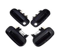 XUBOR Exterior Outside Door Handle Front Rear Left Right, for Camry, 1992-1996 69240-33010,69230-33010,69220-33020 69210-33010 Car Interior Door Handle(Black A Set 4 Sides)