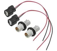 XUBOR Fender Turn Signal Socket with Wire Harness Turn Signal Lamp Socket Parking Light Bulb Socket, for CRV 2015-2016 ABS Gray Taillight Bracket