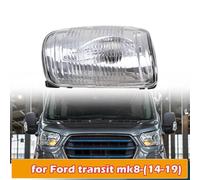XUBOR For Ford, for Transit MK8 2014-2019 Clear Wing Mirror Indicator Lamp Lens Cover Door Lens Left Right Side 1847387 1847389 Side Marker Light(Front Right)