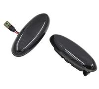 XUBOR For Mazda, B2500 323 1997-1998 Tribute MX-6 Protege 2001 2002 2003 Dynamic LED Turn Signal Light Side Marker Lamp Turn Signal Light(BLACK Dynamic Smoked)
