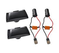 XUBOR For Opel, for Vauxhall, for ADAM ASTRA H J CORSA D, for Chevrolet, for Cruze, 12V LED Car Side Indicator Lights 1713423 1713417 13497989 13252455 Side Marker Light