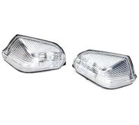 XUBOR For Sprinter, 2006 2007 2008 2009 2010-2017 Front Side Mirror Turn Signal Light Turn Signal Lamp Blinker 0018229020 Turn Signal Light(BLACK 1 pair)