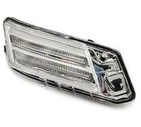 XUBOR For VOLVO, for XC60 2009 2010-2013 Car Front Side Fender Corner Light Daytime Running Lamp Turn Signal Lamp Fog Light DRL Turn Signal Light(BLACK Only L side)