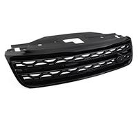 XUBOR Front Grille For Discovery 5 2017-2021 Car Front Bumper Grill Air Intake Radiator Grille Black Front Grille Air Vent Cover Trim(BLACK Black Net)