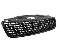 XUBOR Front Grille For Discovery 5 2017-2021 Car Front Bumper Grill Air Intake Radiator Grille Black Front Grille Air Vent Cover Trim(BLACK Carbon Fiber 4pcs)