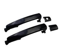 XUBOR Front Rear Left Right Exterior Door Handle, for Infiniti, G35, for Murano, Rogue 2.5L 2488CC 152Cu. in. L4 DOHC 2003-2007 Car Interior Door Handle(Black Front Left Right)