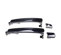 XUBOR Front Rear LH RH Exterior Chrome Door Handle, for Infiniti, FX35 FX45, for Murano, for Rogue 80640-CA012,82646-CA000,80645CA000 03-08 Car Interior Door Handle(A Front Pair Chrome)