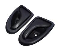 XUBOR Inisde Inner Door Handle Front Rear Left Right, for Clio II, for Megane, for IVECO, for Opel, for Mokka, for Dacia, Logan 7700830078,7700830079 Car Interior Door Handle(Black 2 Pcs Left Right)